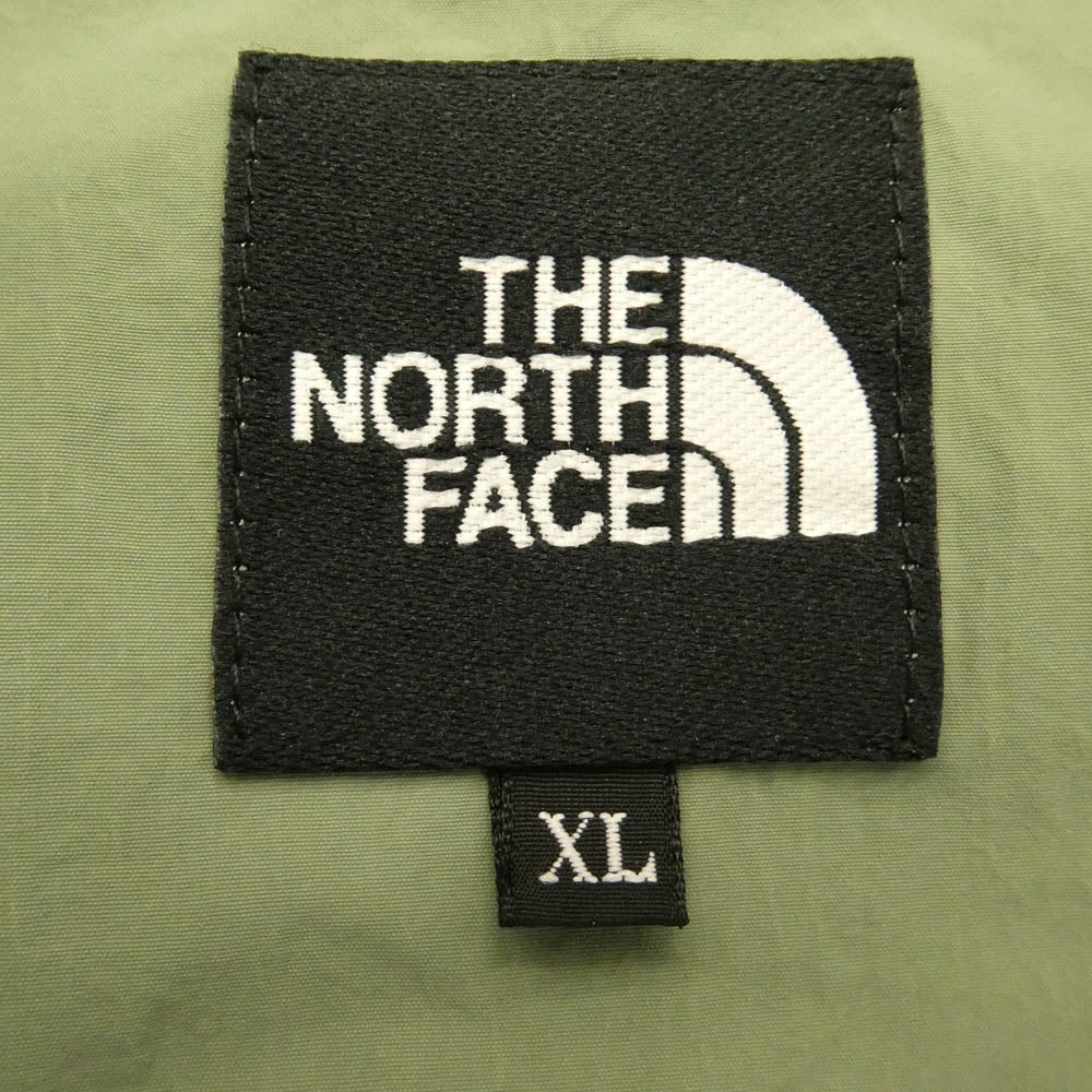 THE NORTH FACE ノースフェイス NP21863 Rollpack Journeys Coat ロールパック ジャーニーズ コート パッカブル フード着脱可 グリーン系 グレイッシュグリーン系 XL【中古】