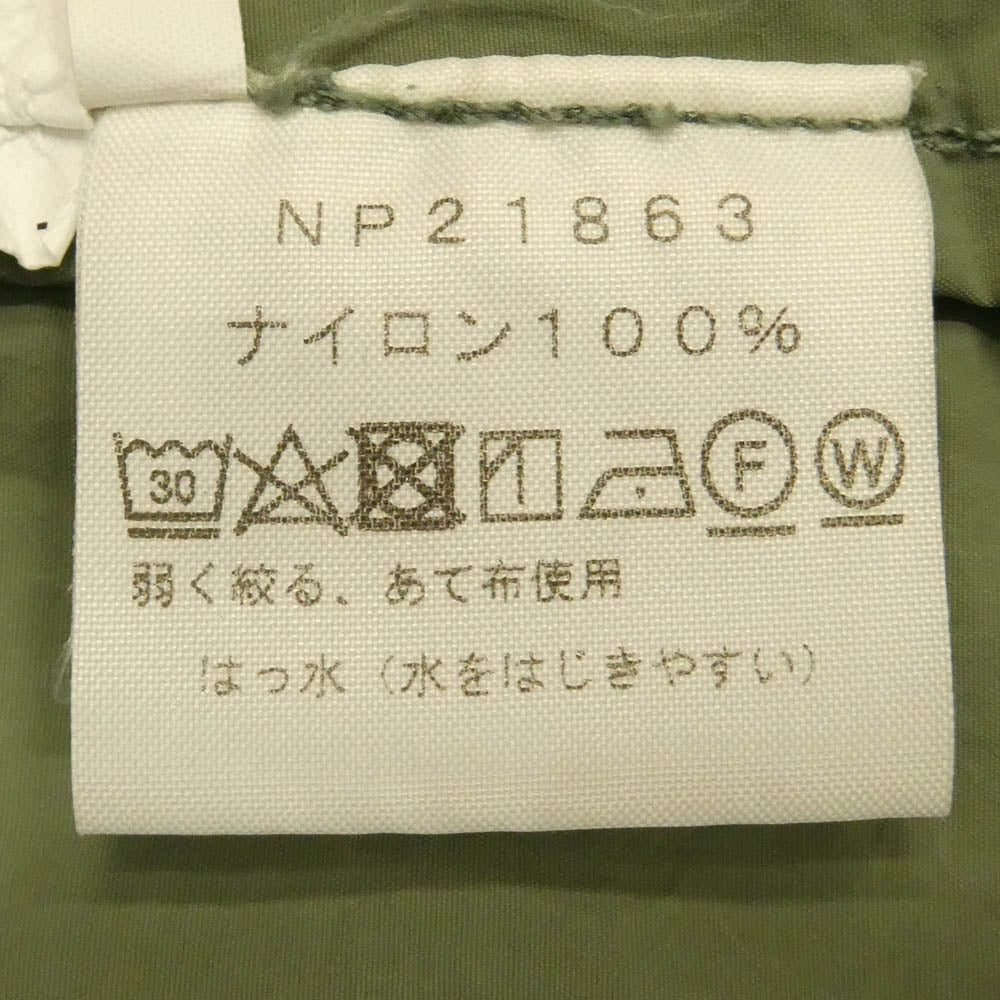 THE NORTH FACE ノースフェイス NP21863 Rollpack Journeys Coat ロールパック ジャーニーズ コート パッカブル フード着脱可 グリーン系 グレイッシュグリーン系 XL【中古】