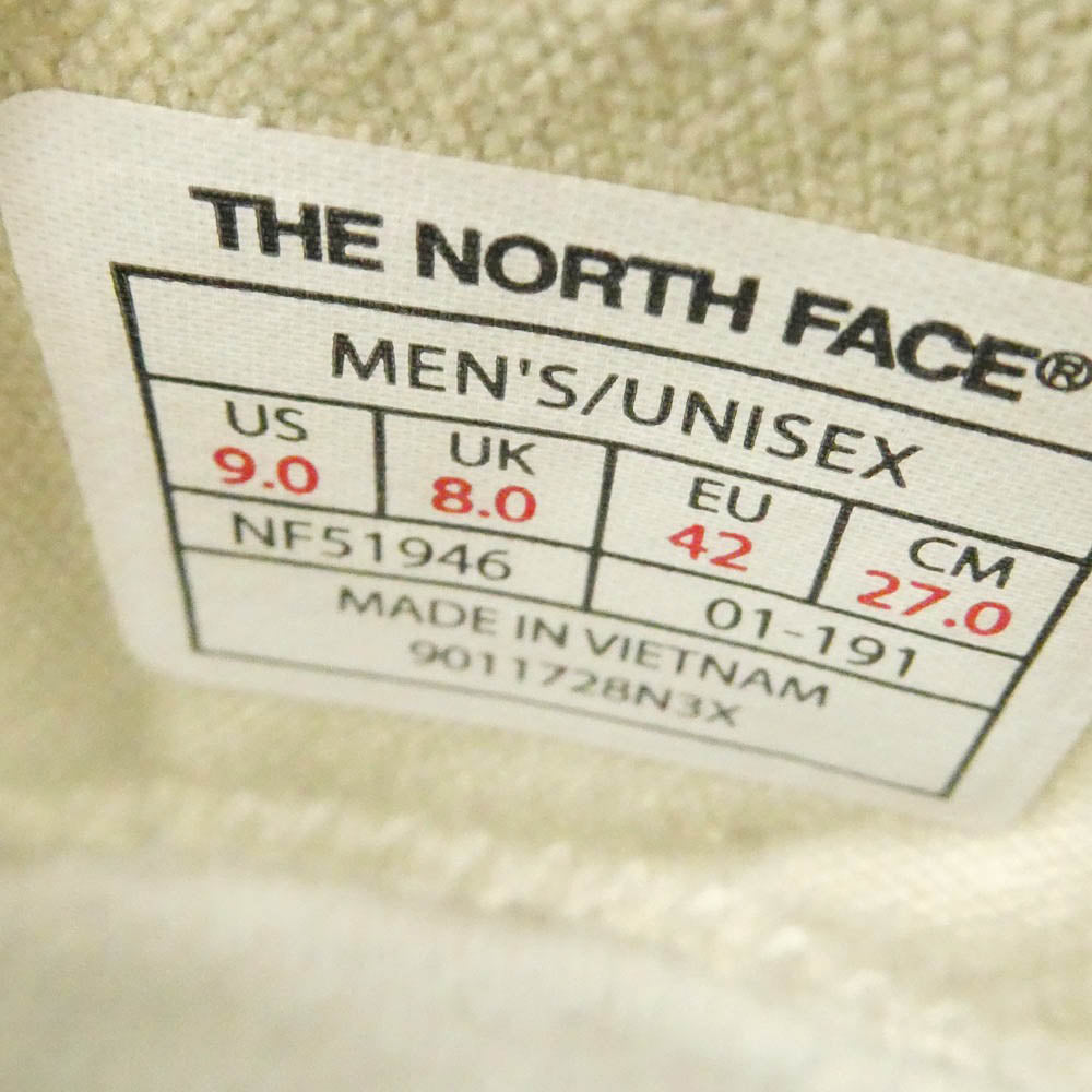 THE NORTH FACE ノースフェイス NF51946 Traverse Base Camp Bootie レインブーツ トラバース ベース キャンプ ブーティ ブラック系 27cm【中古】