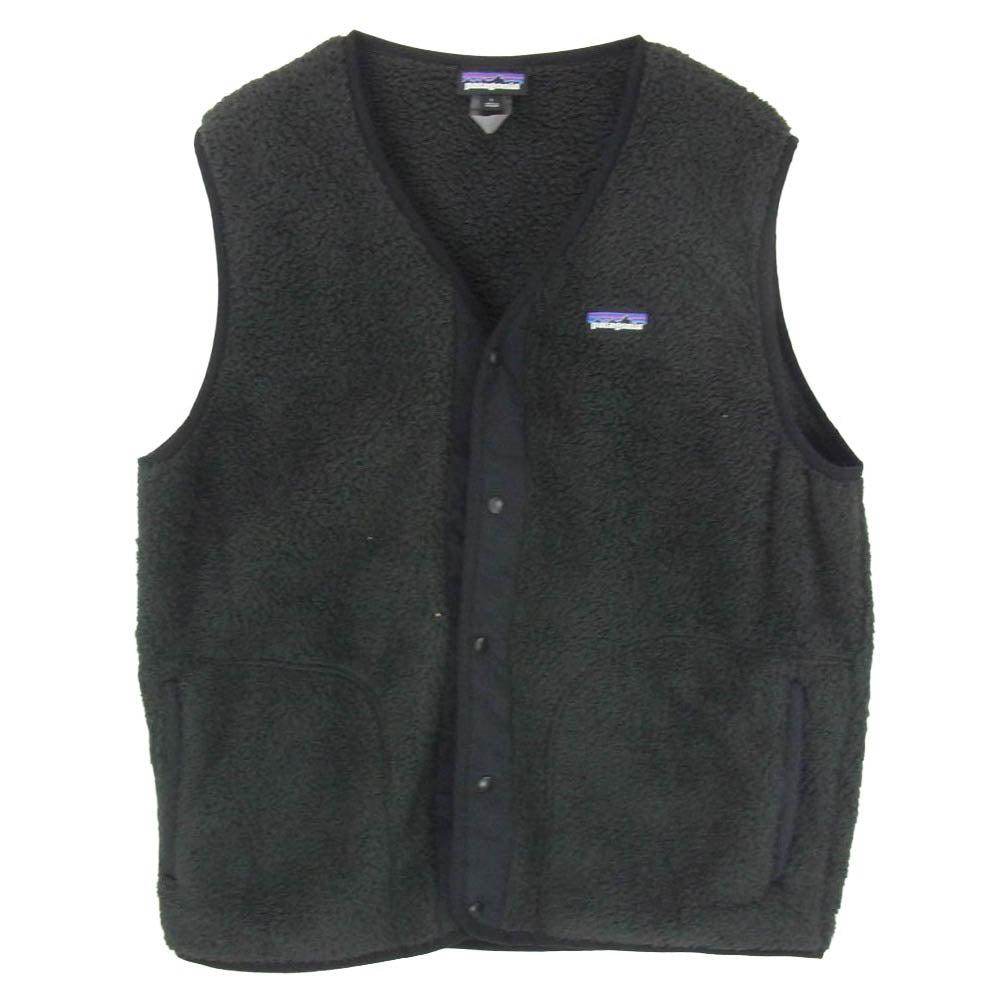 patagonia パタゴニア 25927 Men's Los Gatos Vest メンズ ロスガトス フリース ベスト ブラック系 L【中古】