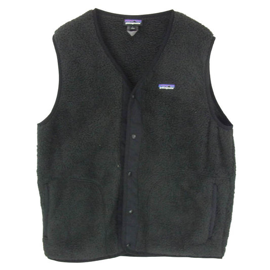 patagonia パタゴニア 25927 Men's Los Gatos Vest メンズ ロスガトス フリース ベスト ブラック系 L【中古】