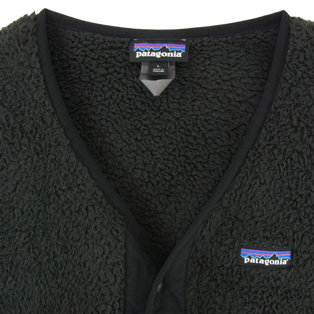 patagonia パタゴニア 25927 Men's Los Gatos Vest メンズ ロスガトス フリース ベスト ブラック系 L【中古】