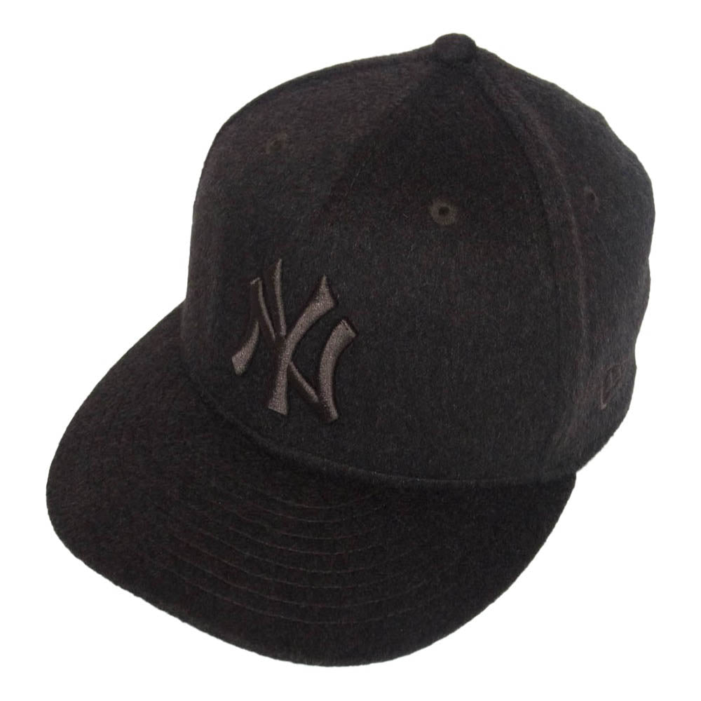 NEW ERA ニューエラ 59FIFTY Cashmere NY カシミヤ ニューヨークヤンキース キャップ ダークブラウン系 7 1/8【中古】