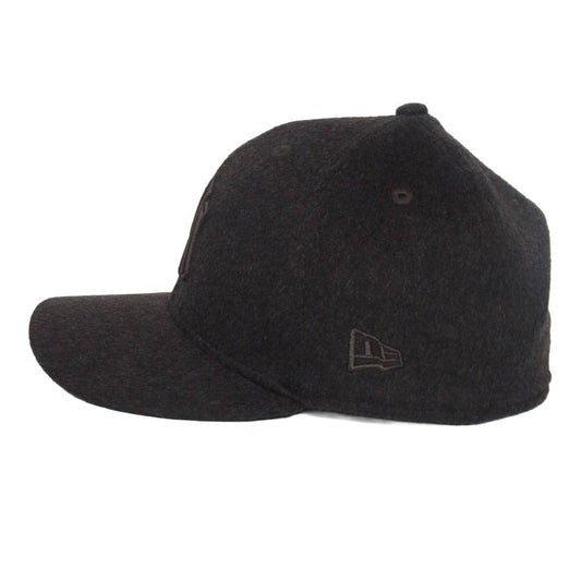 NEW ERA ニューエラ 59FIFTY Cashmere NY カシミヤ ニューヨークヤンキース キャップ ダークブラウン系 7 1/8【中古】
