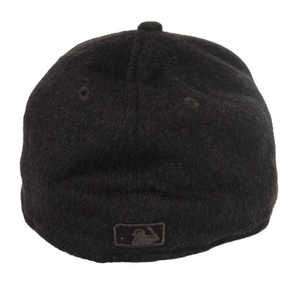 NEW ERA ニューエラ 59FIFTY Cashmere NY カシミヤ ニューヨークヤンキース キャップ ダークブラウン系 7 1/8【中古】