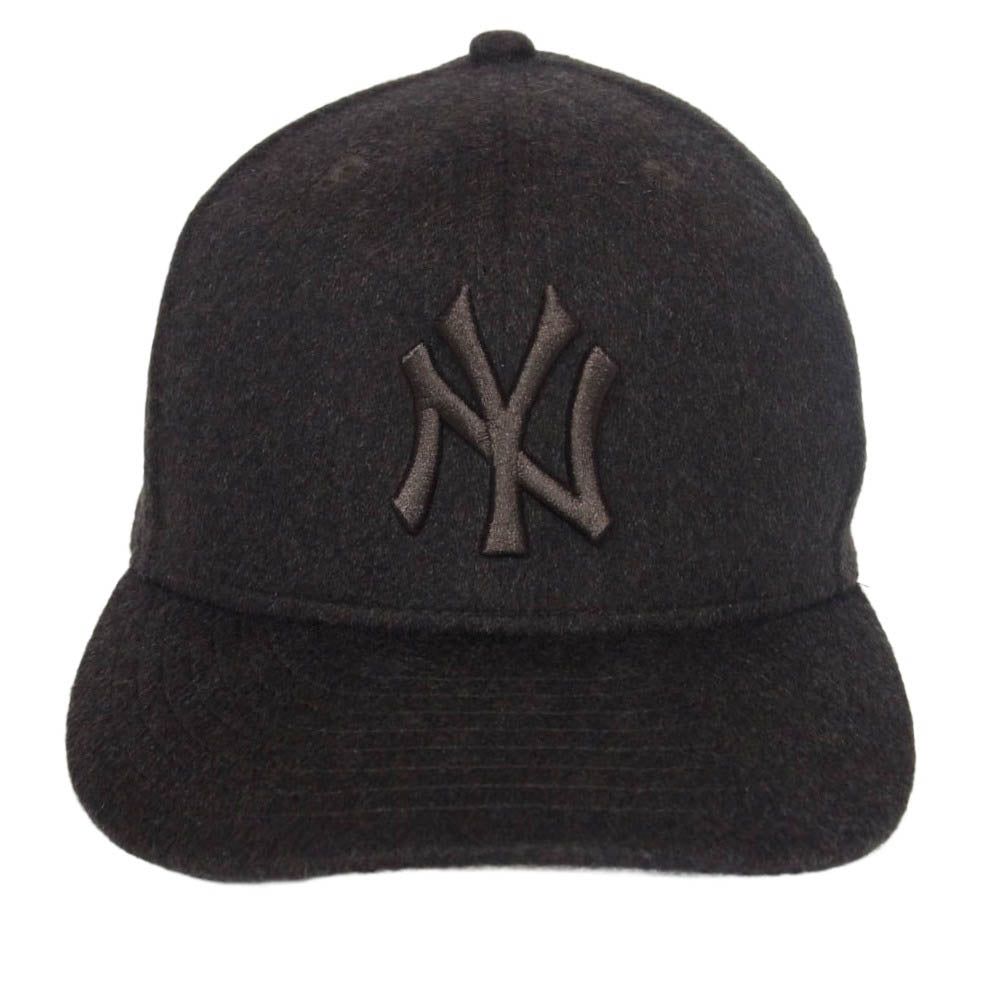 NEW ERA ニューエラ 59FIFTY Cashmere NY カシミヤ ニューヨークヤンキース キャップ ダークブラウン系 7 1/8【中古】