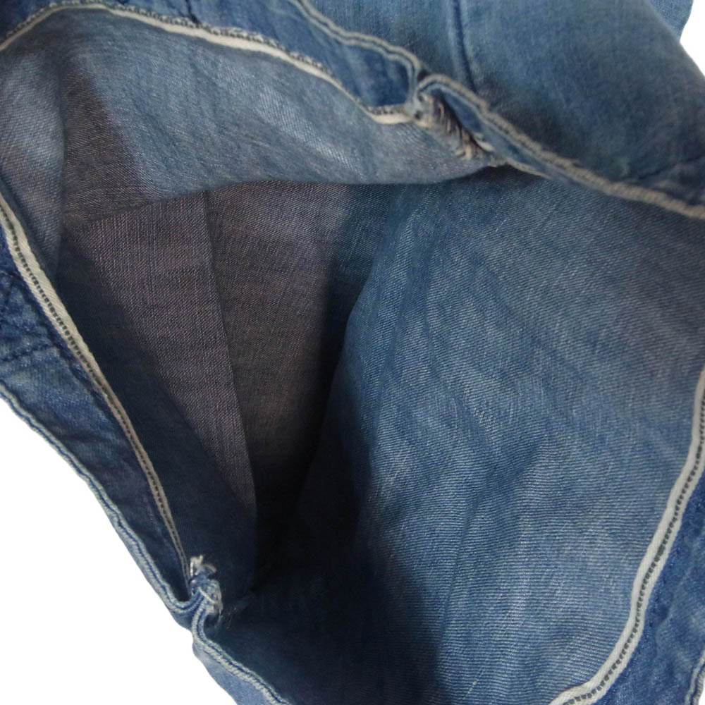 VISVIM ビズビム 0112403003018 DENIM TOTE デニム トートバッグ インディゴブルー系【中古】