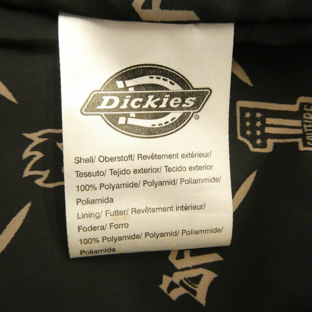 スピットファイアー Dickies ディッキーズ バーシティジャケット ナイロン スタジャン ブラック系 M【中古】