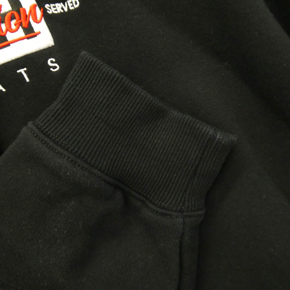 KITH キス KHT030071 Treats Million Hoodie トリーツ ワンミリオン ロゴ刺繍 プルオーバー パーカー フーディー ブラック系 XL【中古】