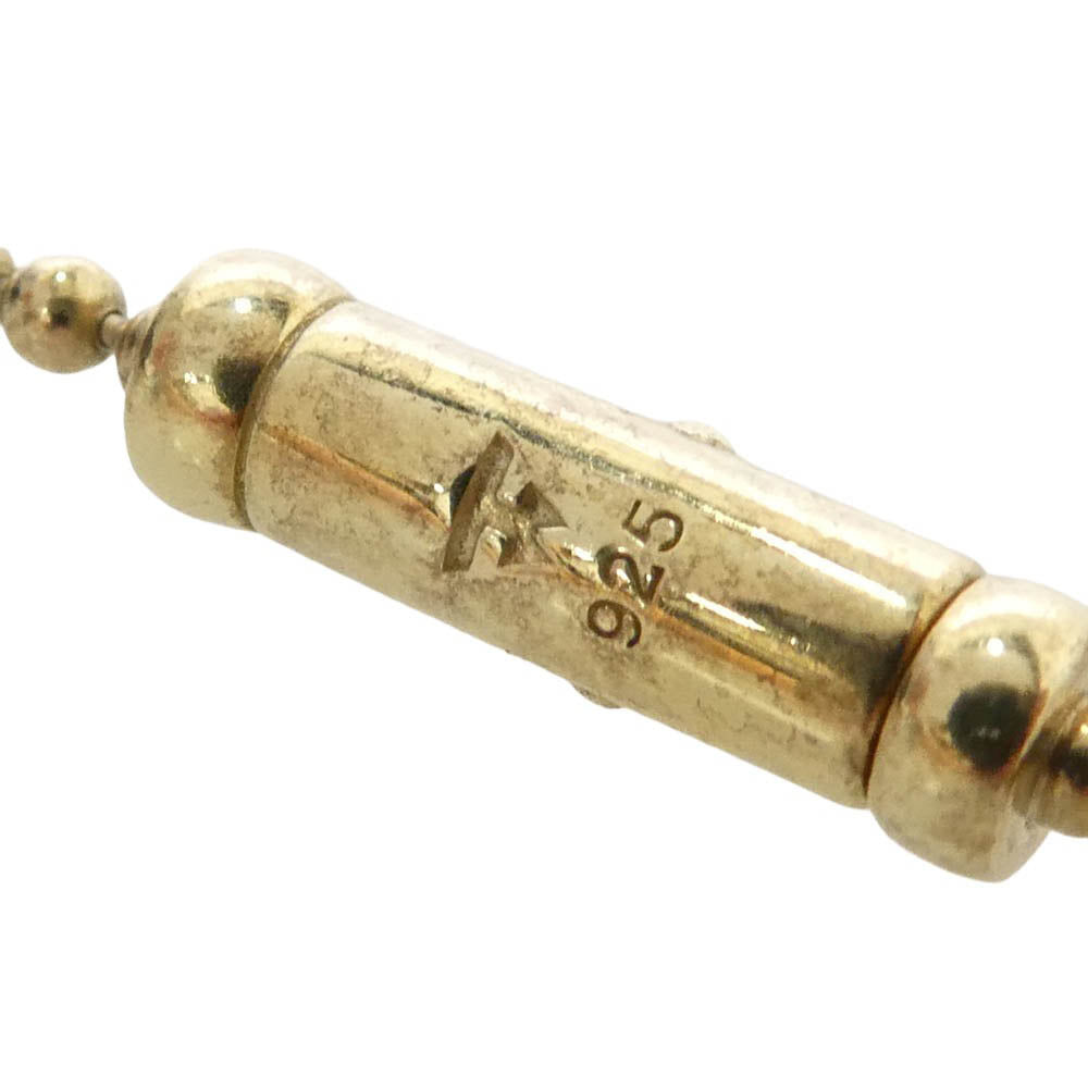TOM WOOD トムウッド TW-NBS20NA01S925 Ball Chain 24.5in ボールチェーン ネックレス ゴールド系【中古】