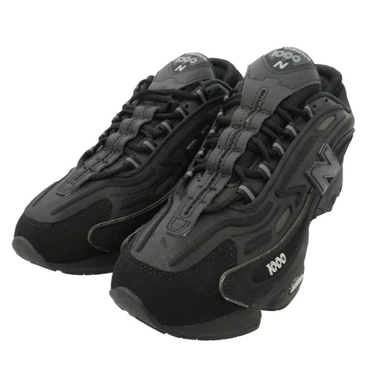 NEW BALANCE ニューバランス M1000DB BLACK オールブラック ローカット スニーカー トレーニングシューズ ブラック系 28cm【新古品】【未使用】【中古】