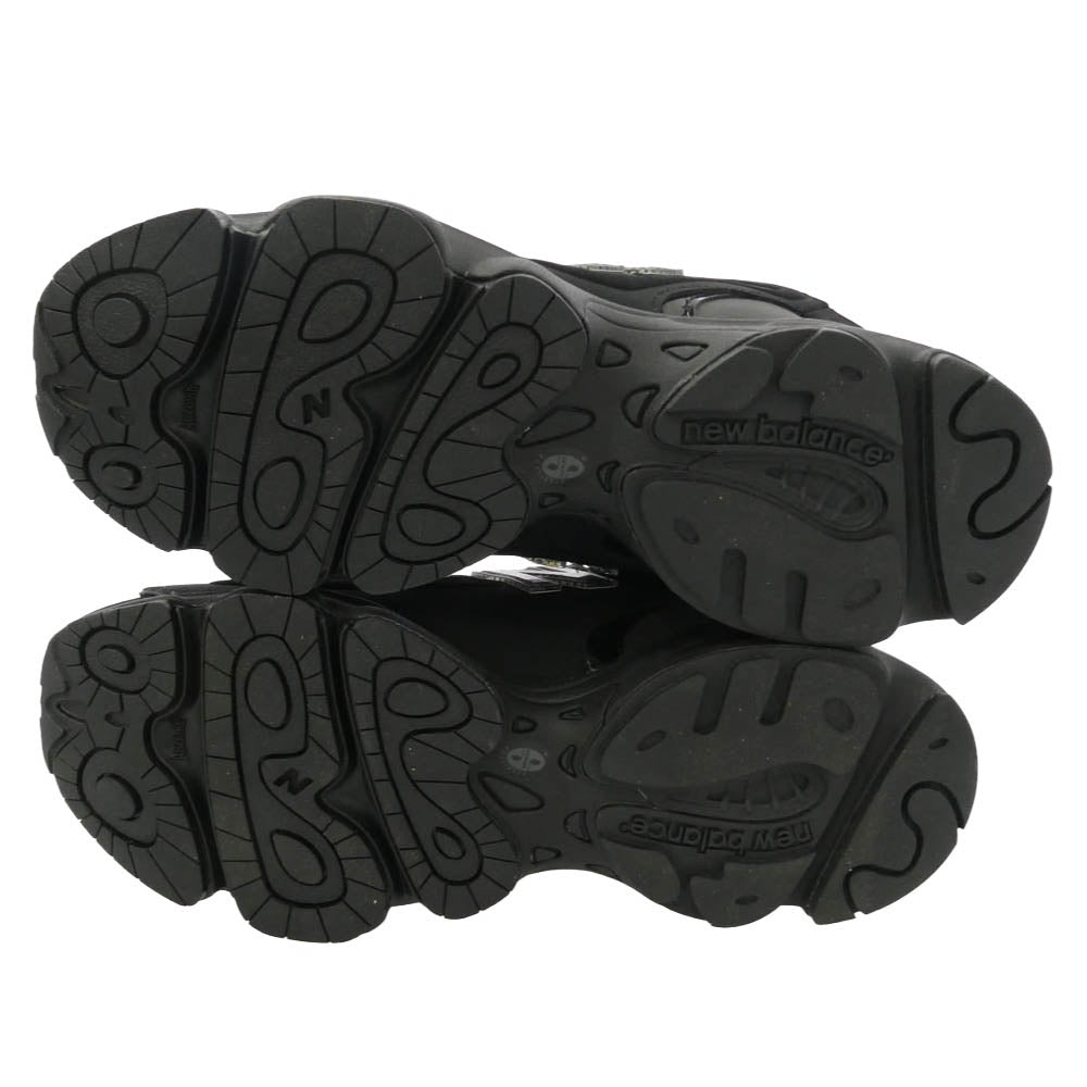 NEW BALANCE ニューバランス M1000DB BLACK オールブラック ローカット スニーカー トレーニングシューズ ブラック系 28cm【新古品】【未使用】【中古】