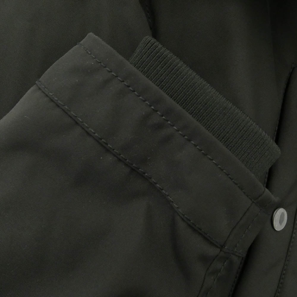 COACH コーチ CE337 SHORT PARKA ファー ジップアップ ショート パーカー フライトジャケット ブラック系 M【新古品】【未使用】【中古】