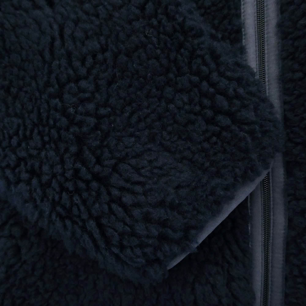 patagonia パタゴニア 20535FA24 Natural Blend Retro Cardigan ナチュラル ブレンド レトロ ジップアップ カーディガン フリースジャケット ネイビー系 L【中古】