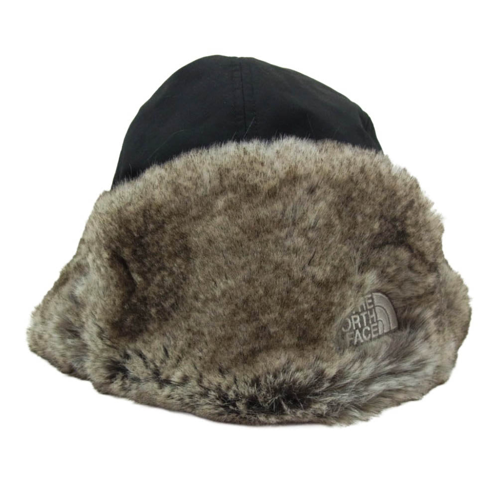 THE NORTH FACE ノースフェイス NN42536 インサレーションボンバーキャップ 中わた入り帽子 ブラック系 グレー系 L【新古品】【未使用】【中古】