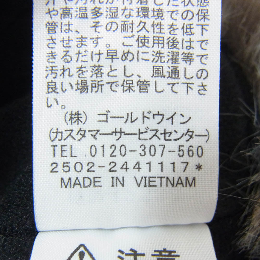 THE NORTH FACE ノースフェイス NN42536 インサレーションボンバーキャップ 中わた入り帽子 ブラック系 グレー系 L【新古品】【未使用】【中古】