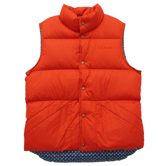 L.L.Bean エルエルビーン 518306 Bean's Trail Model Down Vest'82 ビーンズトレイルモデルダウンベスト'82 レッド系 M【極上美品】【中古】