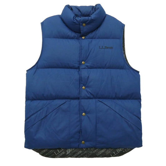 L.L.Bean エルエルビーン 518306 Bean's Trail Model Down Vest'82 ビーンズトレイルモデルダウンベスト'82 ブルー系 M【美品】【中古】
