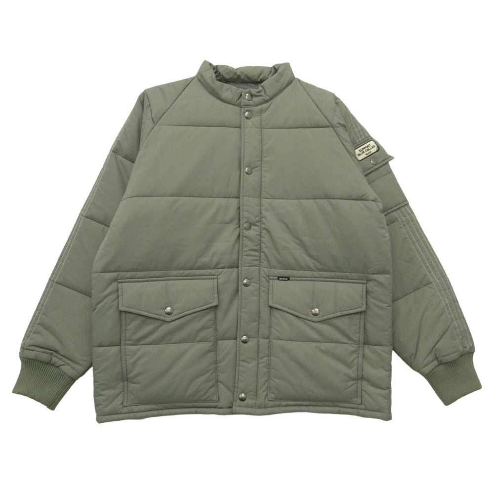 BLUCO WORK GARMENT ブルコ 147-31-021-18-195 RACING JACKET レーシング ジャケット グレー系 L【新古品】【未使用】【中古】