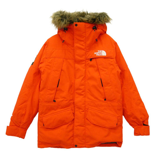 THE NORTH FACE ノースフェイス ND91707 ANTARCTICA PARKA アンタークティカ パーカ オレンジ系 L【中古】
