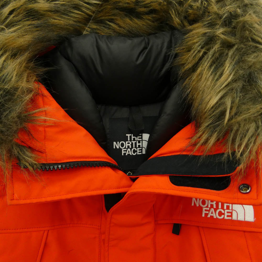 THE NORTH FACE ノースフェイス ND91707 ANTARCTICA PARKA アンタークティカ パーカ オレンジ系 L【中古】