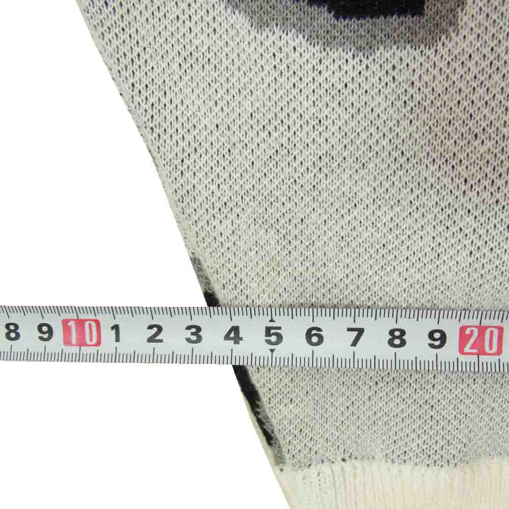 BAL バル JACQUARD COTTON CREWNECK SWEATER ジャカード コットン クルーネック セーター ニット グレー系 L【中古】