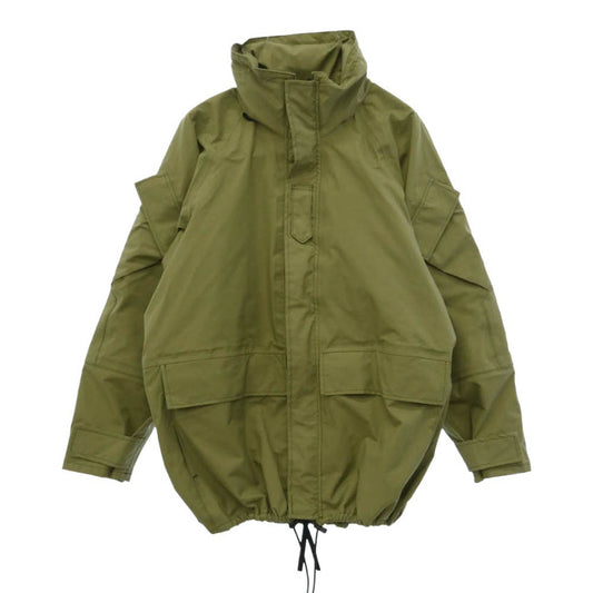 ヴィンテージ 8415-01-421-9276 US.ARMY 90s GEN II ECWCS PARKA ジェネレーション ダブルジップ エクワックス パーカー ミリタリージャケット グリーン系 L【中古】
