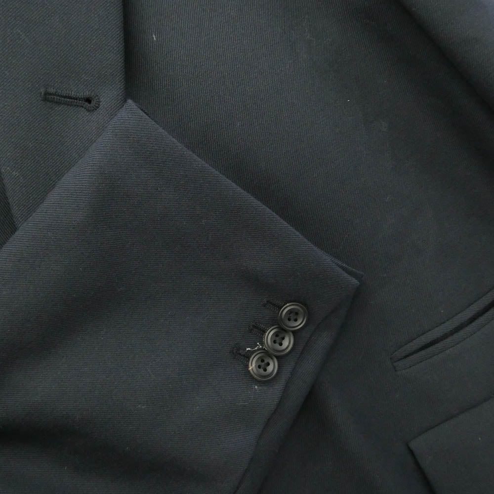 SUNSEA サンシー 20AW 20A33 Navy Double-breasted Coat ダブルブレスト ピークドラペル ウール チェスターコート ネイビー系 2【中古】