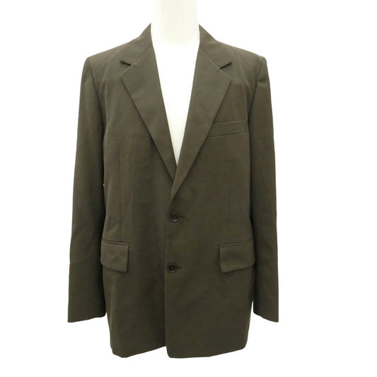 AURALEE オーラリー 23AW A23AJ01MG LIGHT WOOL MAX GABARDINE JACKET ライト ウール マックス ギャバジン 2B テーラードジャケット ブラウン系 4【美品】【中古】