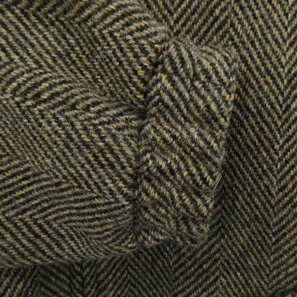 AURALEE オーラリー 24AW A24AB03LS LAMA SHETLAND WOOL TWEED ZIP BLOUSON ラマ シェットランド ウール ツイード ジップアップ ブルゾン ジャケット ブラック系 ブラウン系 4【中古】