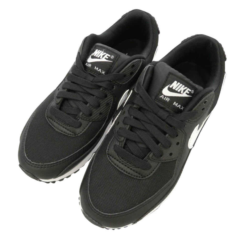 NIKE ナイキ DH8010-002 WMNS AIR MAX 90 エアマックス90 スニーカー ブラック系 ホワイト系 24cm【極上美品】【中古】