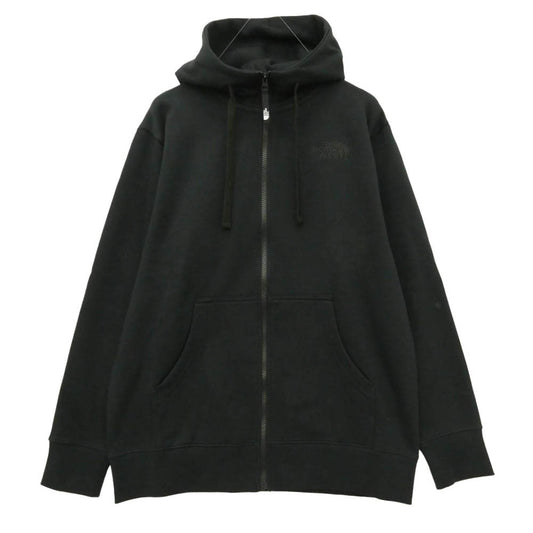 THE NORTH FACE ノースフェイス NT12442 REARVIEW FULL ZIP HOODIE リアビュー フルジップ フーディ パーカー ブラック系 KK L【極上美品】【中古】