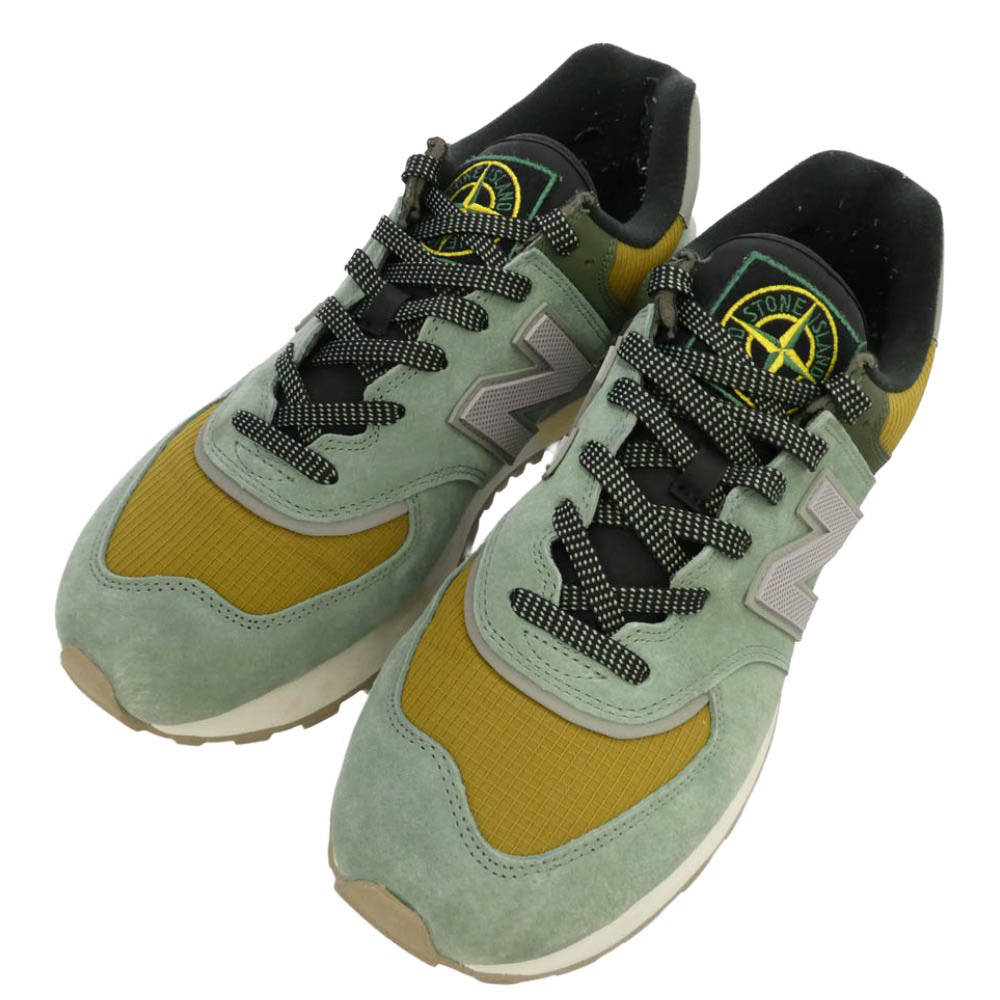 NEW BALANCE ニューバランス STONE ISLAND ストーンアイランド 24SS U574LGTN × Stone Island 574 Legacy Green Clay ストーンアイランド レガシー グリーン クレイ スニーカー グリーン系 29cm【中古】