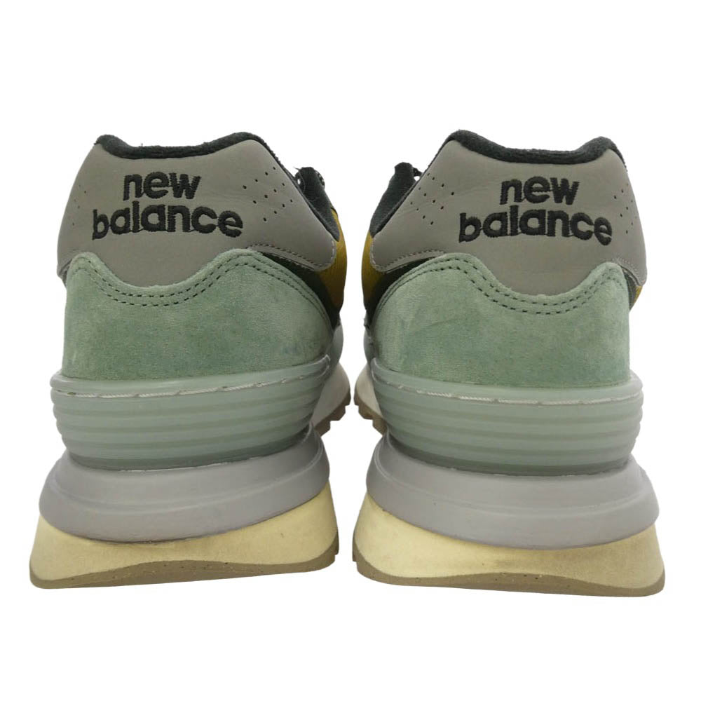 NEW BALANCE ニューバランス STONE ISLAND ストーンアイランド 24SS U574LGTN × Stone Island 574 Legacy Green Clay ストーンアイランド レガシー グリーン クレイ スニーカー グリーン系 29cm【中古】