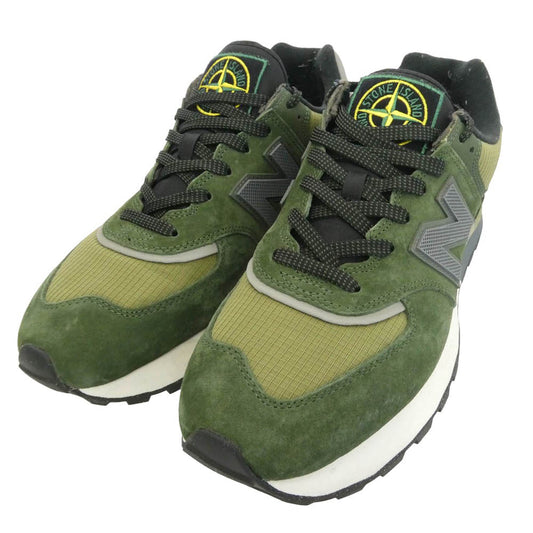 NEW BALANCE ニューバランス STONE ISLAND ストーンアイランド 24SS U574LGIL × Stone Island 574 Legacy Dark Green ストーンアイランド レガシー ダークグリーン スニーカー マルチカラー系 29cm【中古】