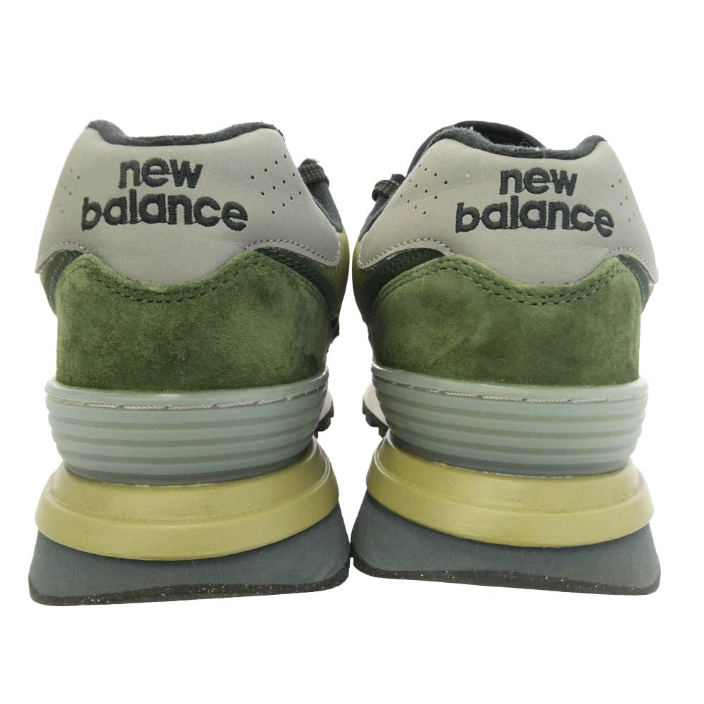 NEW BALANCE ニューバランス STONE ISLAND ストーンアイランド 24SS U574LGIL × Stone Island 574 Legacy Dark Green ストーンアイランド レガシー ダークグリーン スニーカー マルチカラー系 29cm【中古】