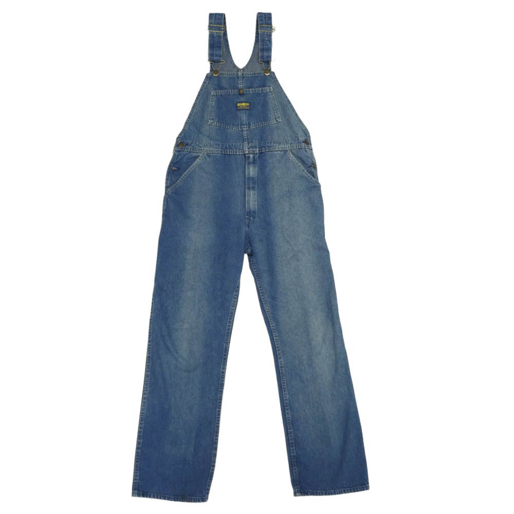 OSHKOSH オシュコシュ 70s VINTAGE ヴィンテージ レディース オーバーオール インディゴブルー系 33×30【中古】