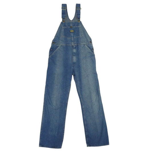 OSHKOSH オシュコシュ 70s VINTAGE ヴィンテージ レディース オーバーオール インディゴブルー系 33×30【中古】