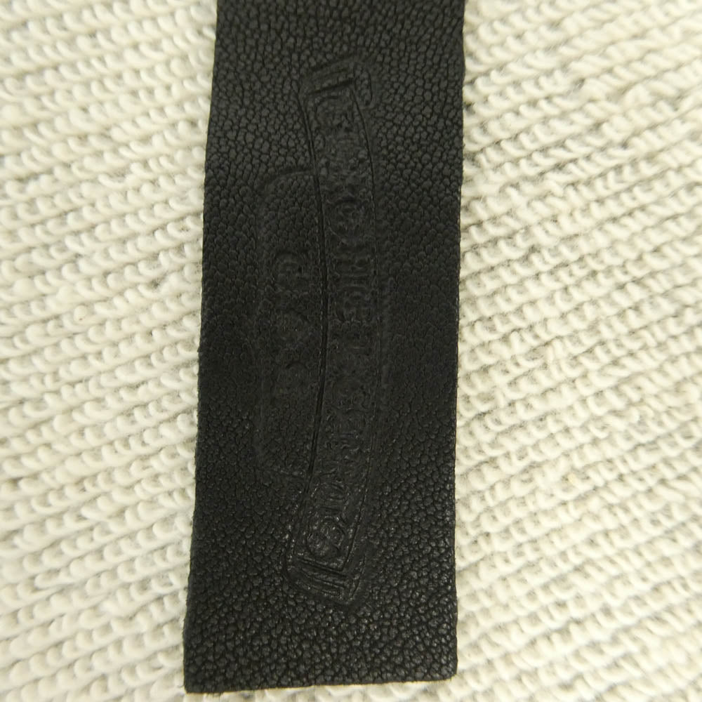 CHROME HEARTS クロムハーツ（原本無） ユナイテッドアローズ購入レシート付属 Y NOT CHプラスパッチ付き ダガー ジップアップ パーカー グレー系 S【美品】【中古】