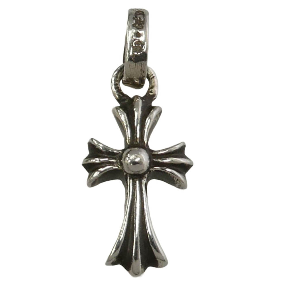 CHROME HEARTS クロムハーツ（原本有） ユナイテッドアローズ購入レシート付属 CRS BBYFAT P DMND ベイビーファットクロス PAVEダイヤ ペンダントトップ シルバー系【中古】