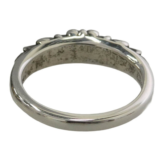 CHROME HEARTS クロムハーツ（原本有） ユナイテッドアローズ購入レシート付属 BABY CLSC P D ベイビークラシック フローラルクロス PAVEダイヤ リング シルバー系 18号【中古】