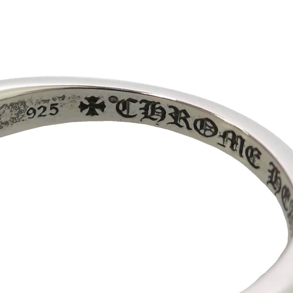 CHROME HEARTS クロムハーツ（原本有） ユナイテッドアローズ購入レシート付属 BABY CLSC P D ベイビークラシック フローラルクロス PAVEダイヤ リング シルバー系 18号【中古】