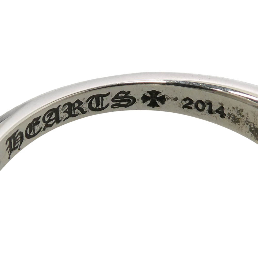 CHROME HEARTS クロムハーツ（原本有） ユナイテッドアローズ購入レシート付属 BABY CLSC P D ベイビークラシック フローラルクロス PAVEダイヤ リング シルバー系 18号【中古】