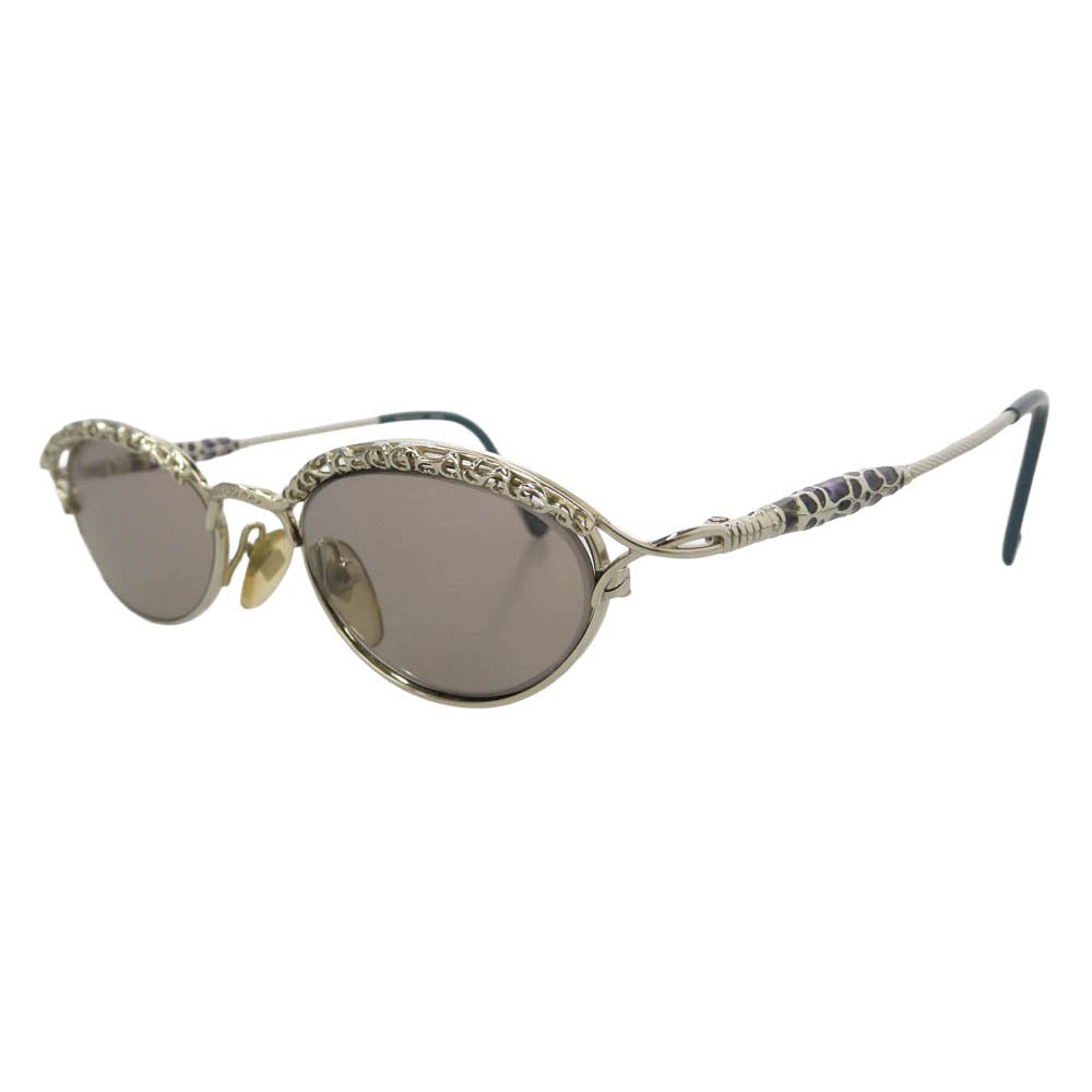 JEAN-PAUL GAULTIER ジャンポールゴルチエ JPG archive アーカイブ UV Protection 56-0003 サングラス 眼鏡 メガネ シルバー系【中古】