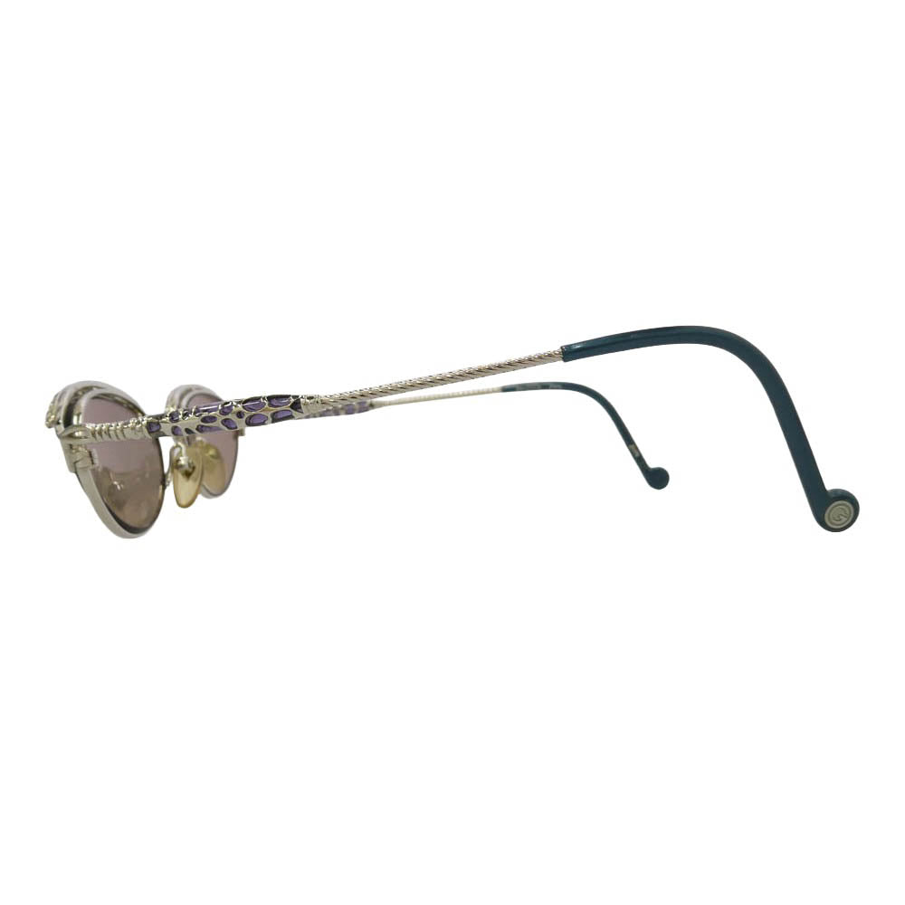 JEAN-PAUL GAULTIER ジャンポールゴルチエ JPG archive アーカイブ UV Protection 56-0003 サングラス 眼鏡 メガネ シルバー系【中古】