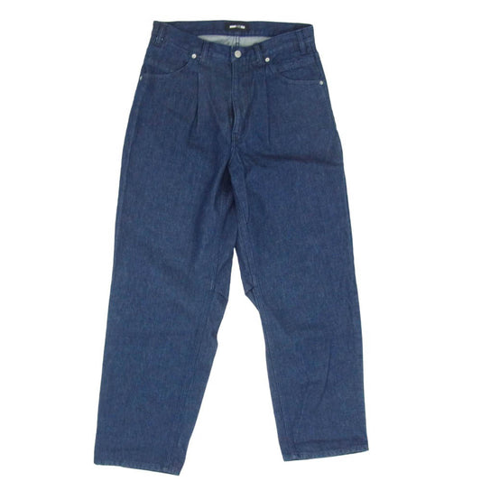 WIND AND SEA ウィンダンシー 25AW WDS-O-CLCL-25-Q3-PT-02 One Tuck Denim Pant ワン タック デニム パンツ インディゴブルー系 M【中古】