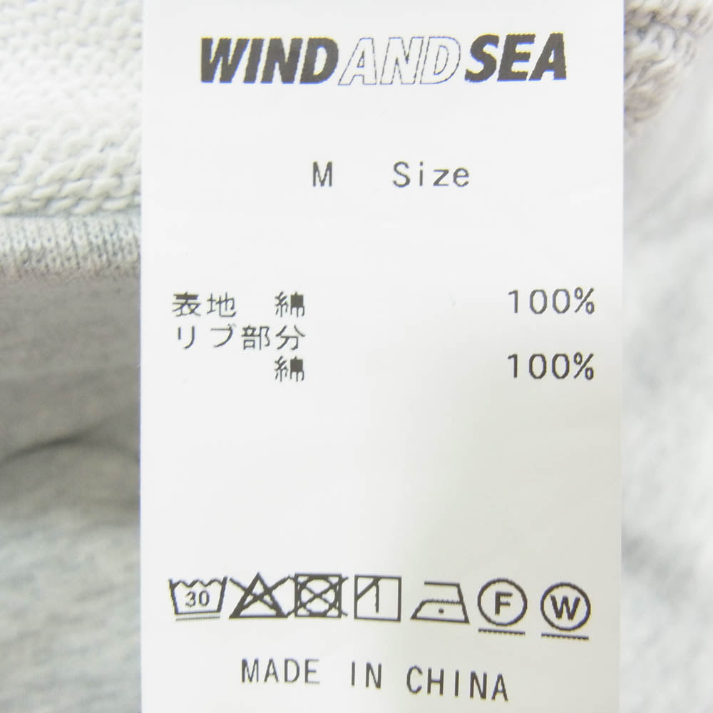WIND AND SEA ウィンダンシー COZY SWEAT PANT GRAY コージー スウェット パンツ グレー グレー系 M【中古】