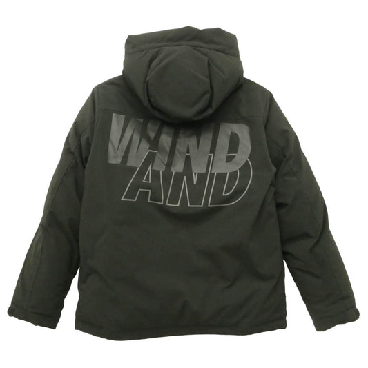 WIND AND SEA ウィンダンシー 23AW WDS-O-SIG-24Q2-JK-01 Sea Hooded Down Jacket BLK シー フーデッド ダウン ジャケット ブラック ブラック系 M【中古】