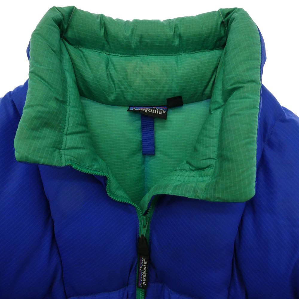 patagonia パタゴニア 80s 90s ヴィンテージ 初期 GOOSE DOWN グース ダウン ジャケット ブルー系 M【中古】