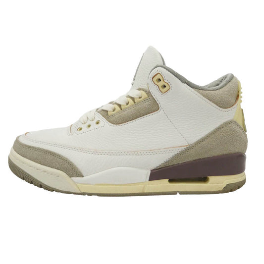 NIKE ナイキ DH3434-110 A Ma Maniere Women's Air Jordan 3 Retro SP アママニエール ウィメンズ エアジョーダン3 レトロSP スニーカー ホワイト系 マルチカラー系 26cm【中古】